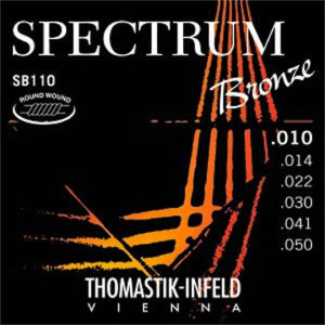 Thomastik-Infeld Spectrum Bronze Guitar Set, 10-50 – 24/7 Strings